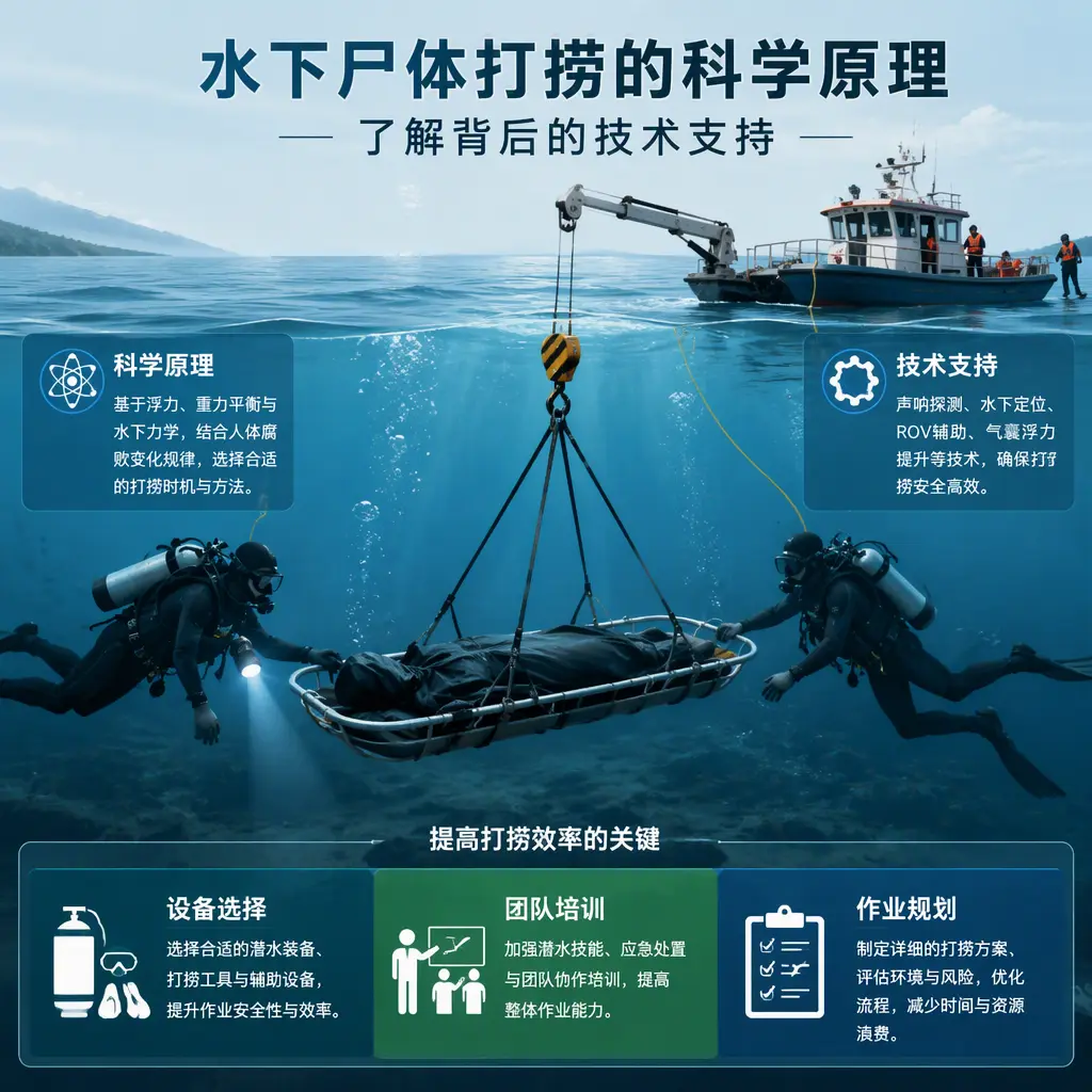 水下尸体打捞的科学原理,了解背后的技术支持